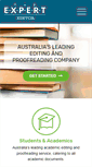 Mobile Screenshot of experteditor.com.au